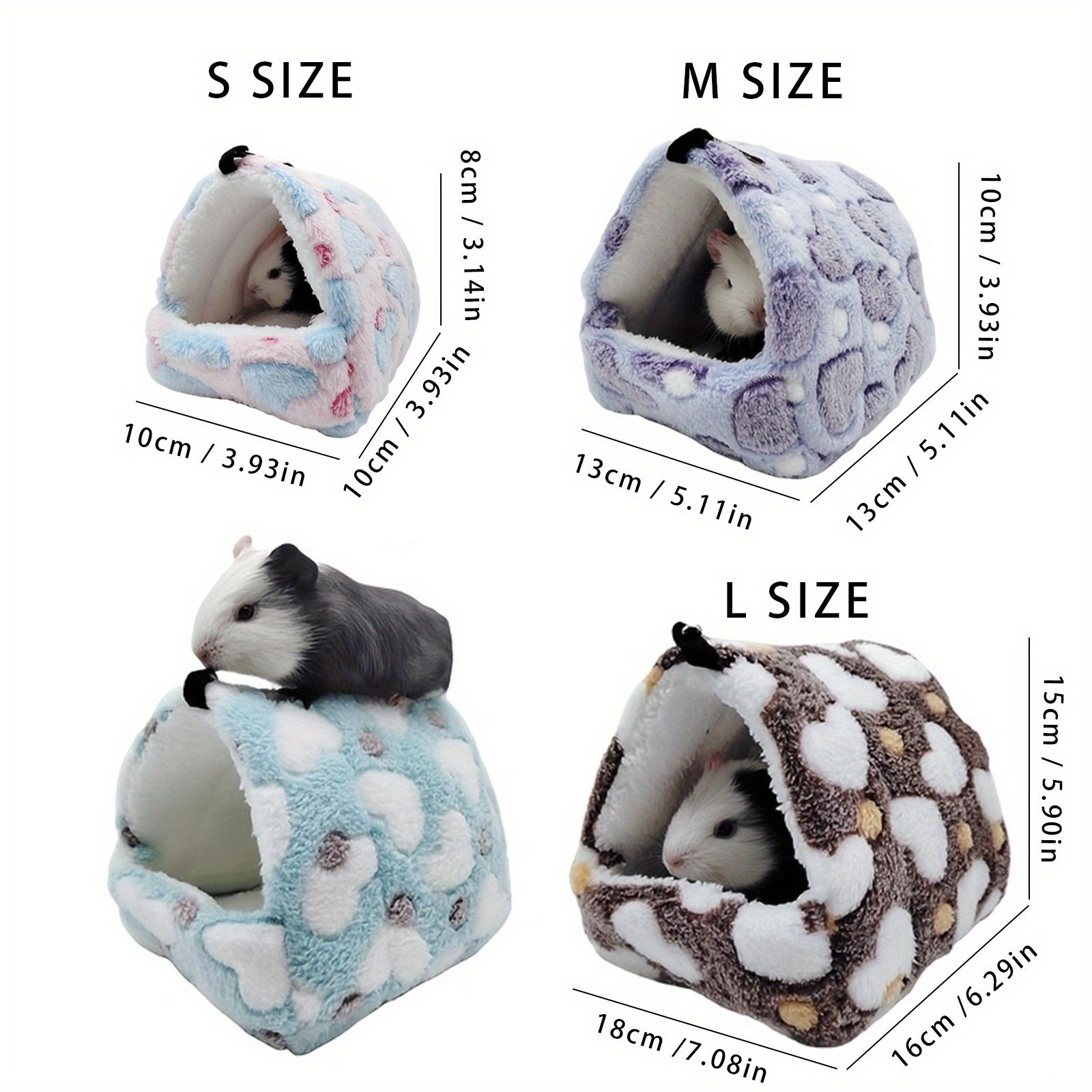 Random Color Shipping, Hamster Hammock, Sugar Glider Flower Branch, Guinea Pig Supplies