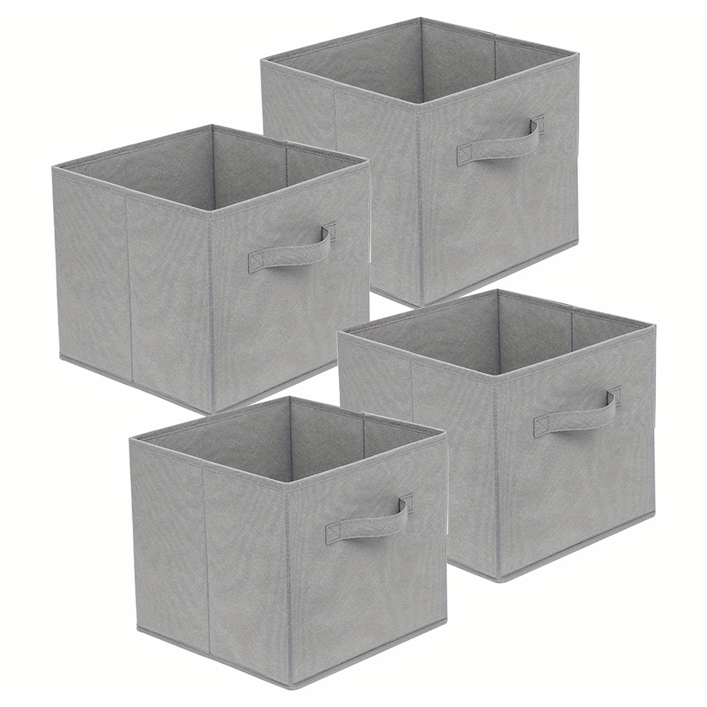 Cube Storage Basket Organizer  Canvas Storage Bins Organizer