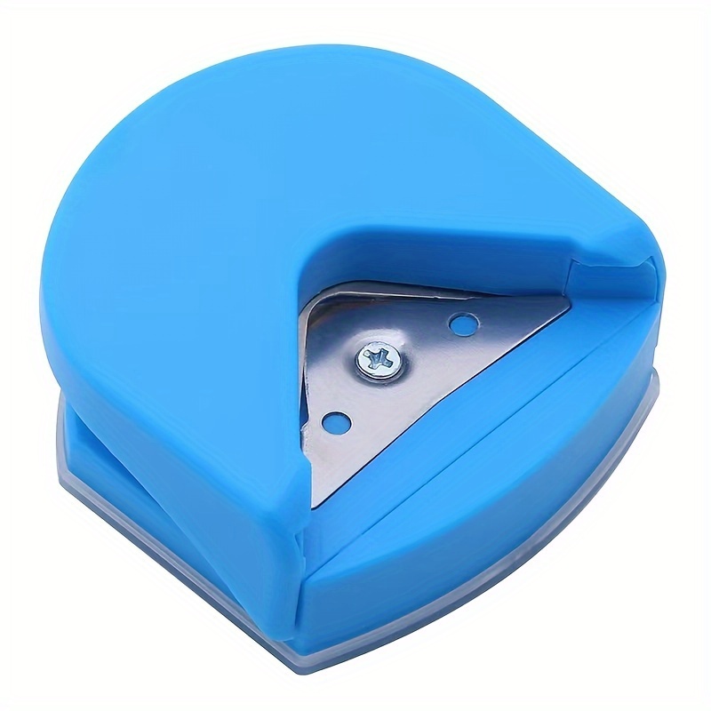 Paper Chamfer Corner Punch Cutter Tool Paper Crafts for Envelope Hole Home  Laminate DIY Projects Blue 