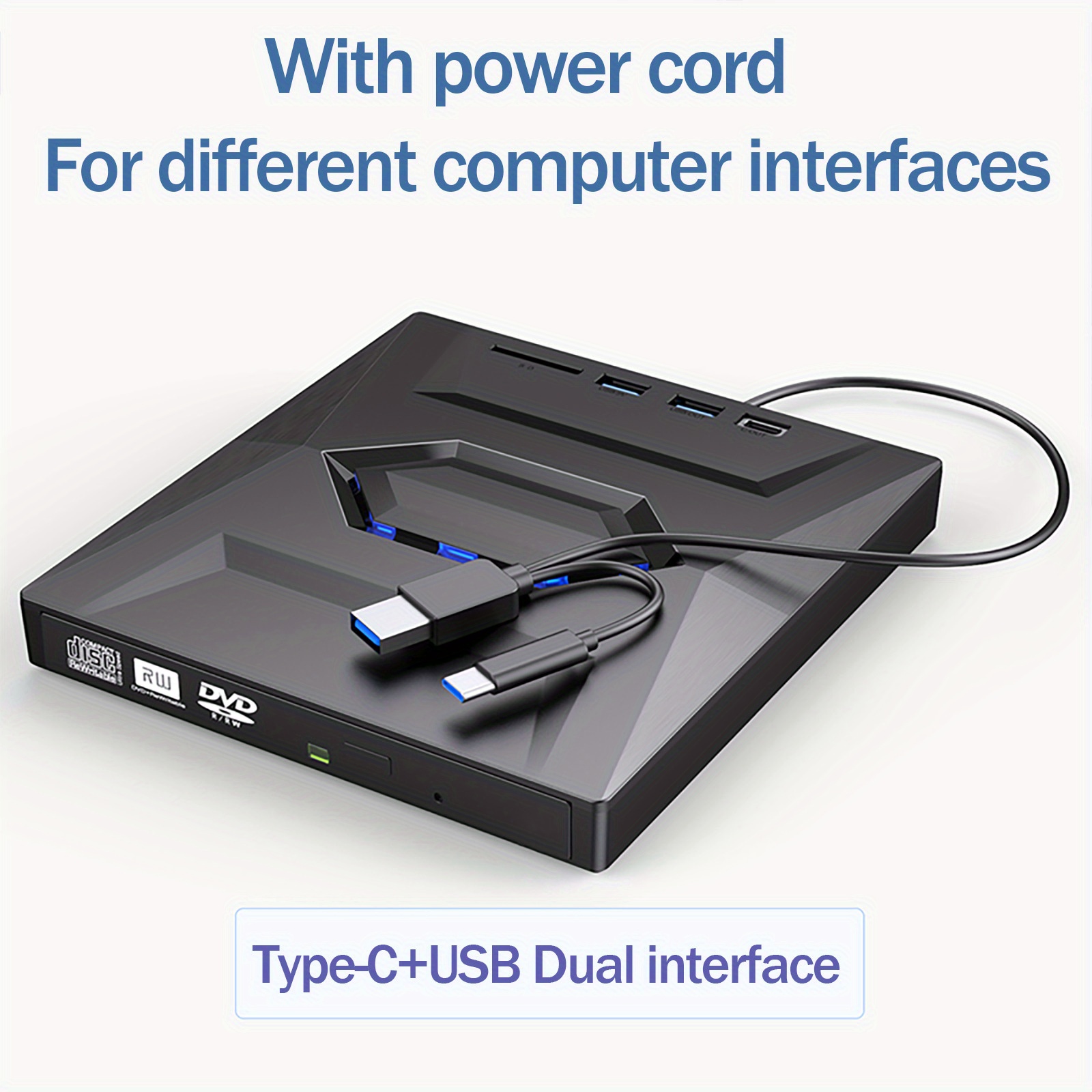 External CD/DVD Drive for Laptop