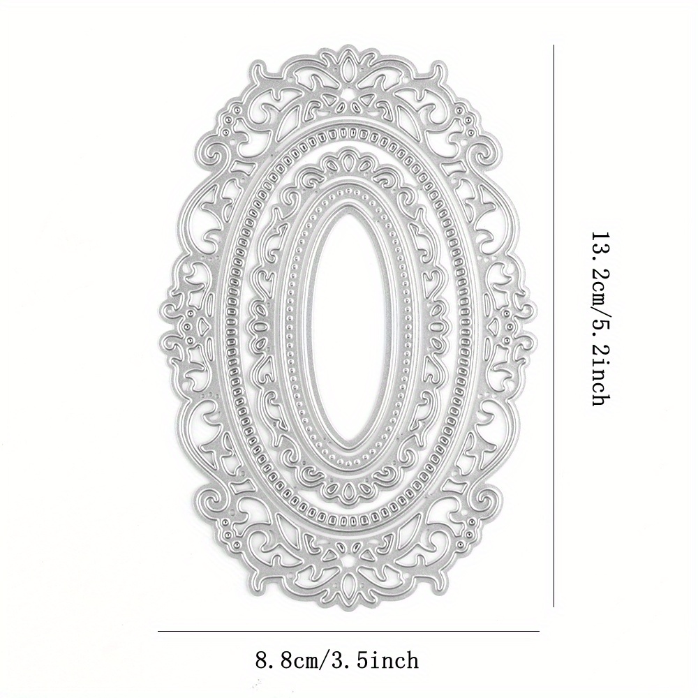 ornate oval frame illustration