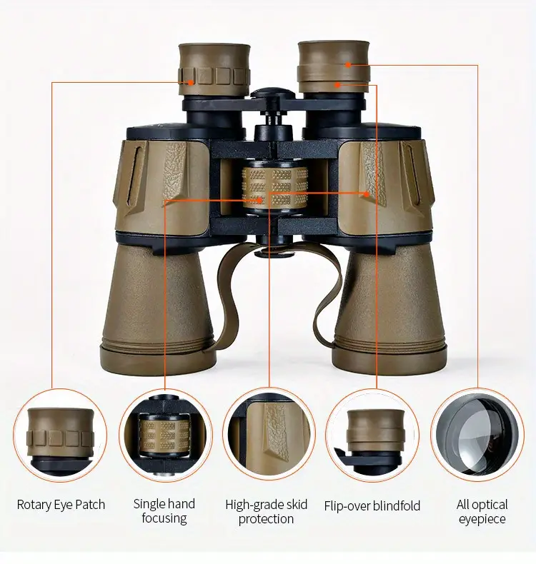 professional high power high definition telescope outdoor opera hunting telescope childrens travel binoculars details 5