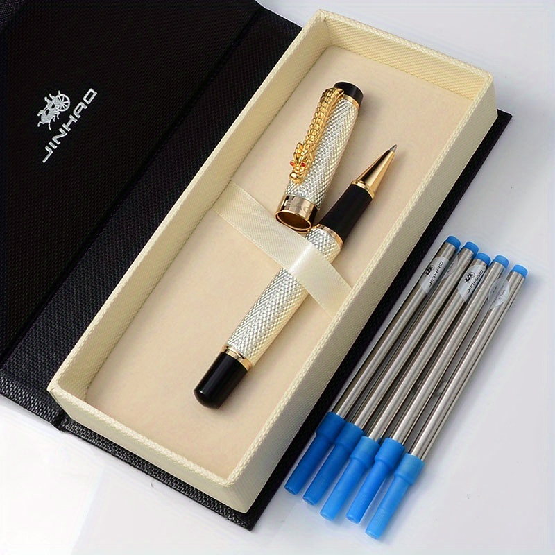 Refillable Fountain Pen Ball Pen Signature Ballpoint Pen Gift For