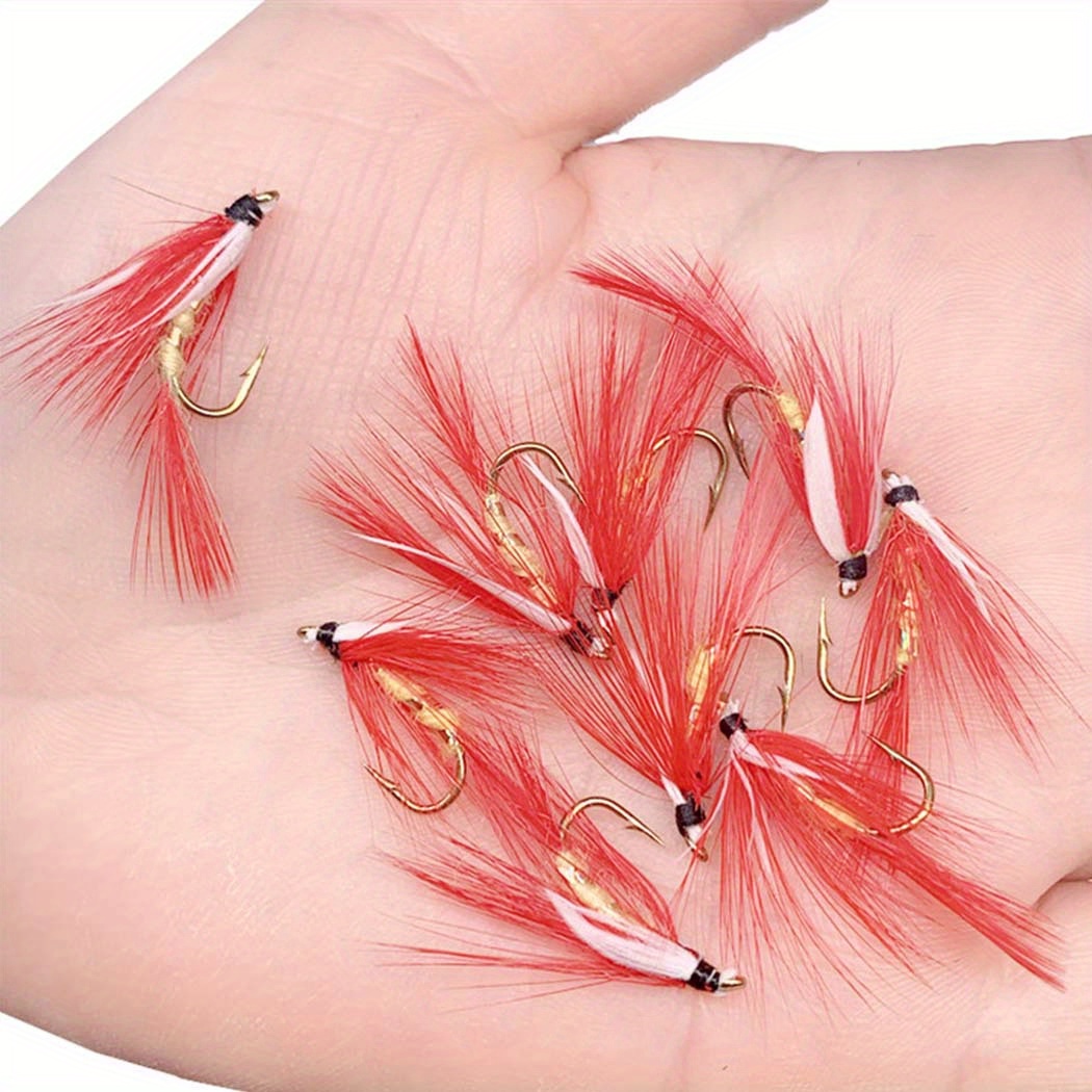 Premium Red Winged Wet Mayfly Trout Fly Fishing Lures - Temu Canada