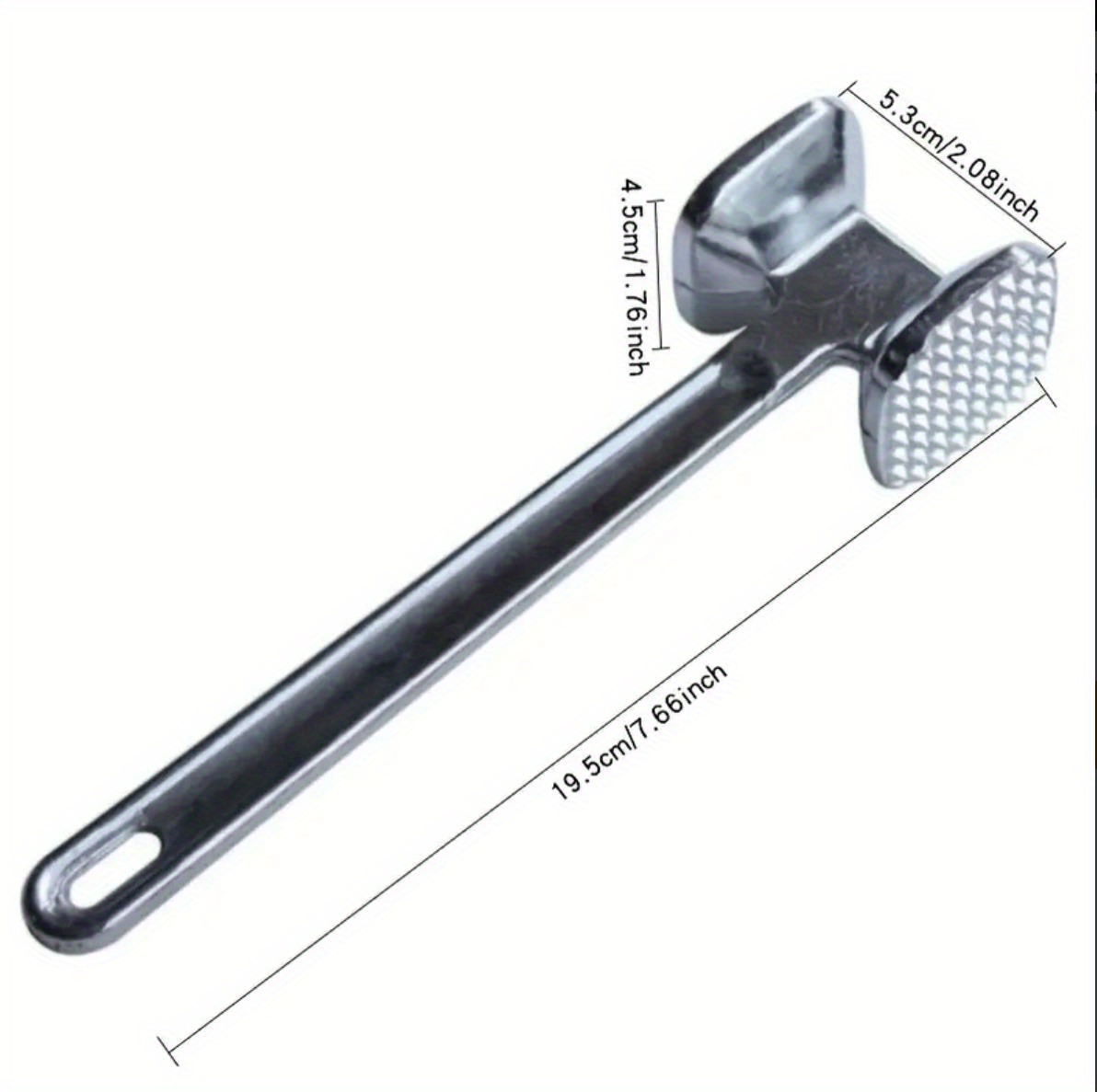 Kitchen Meat Tenderizer Tool, Heavy Duty Meat Mallet, Meat Hammer, Metal Meat  Pounder, Kitchen Gadgets, Kitchen Accessories - Temu