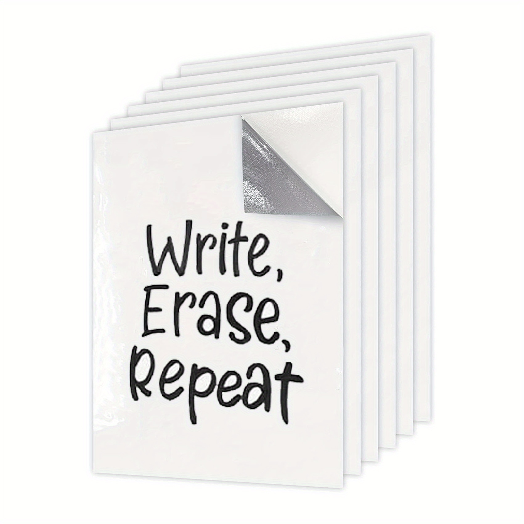 Dry Erase Whiteboard Stickers Embossed Removable - Temu