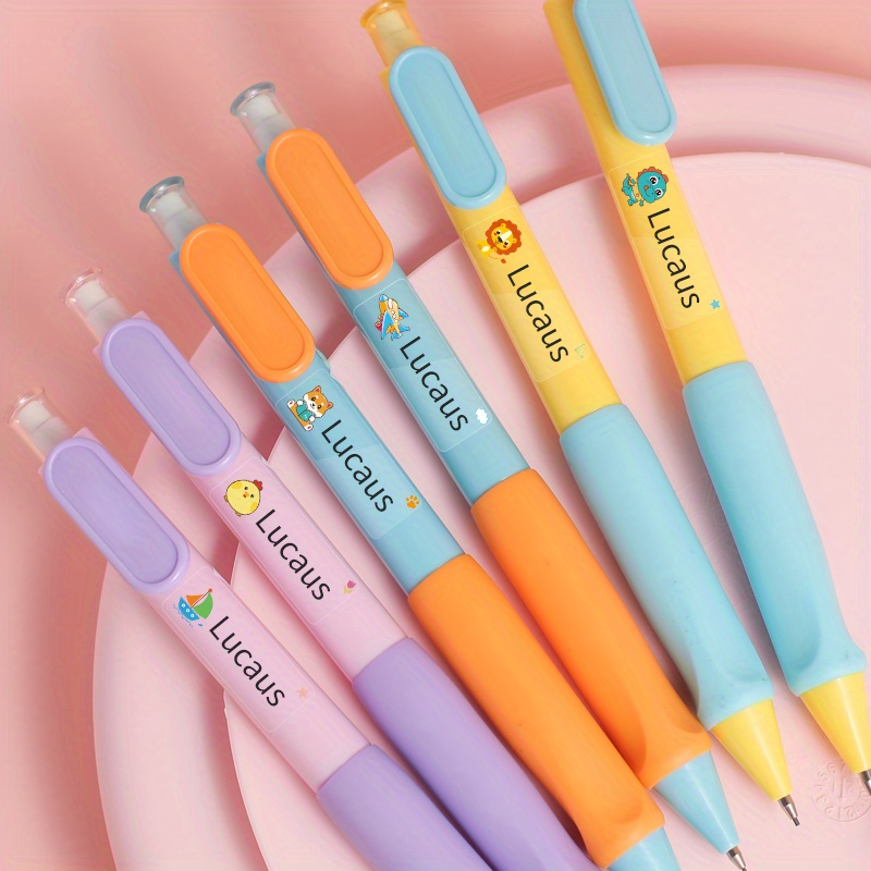 Customized Waterproof Name Stickers, Waterproof Transparent Name