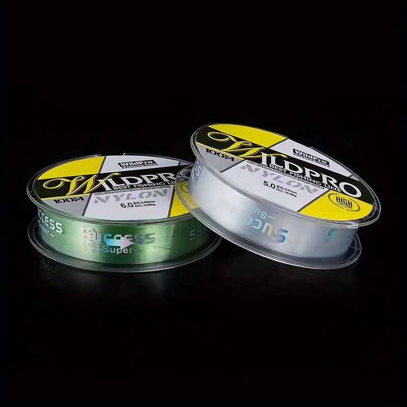 30/100 Yds Fluorocarbon Fishing Line High Strength - Temu