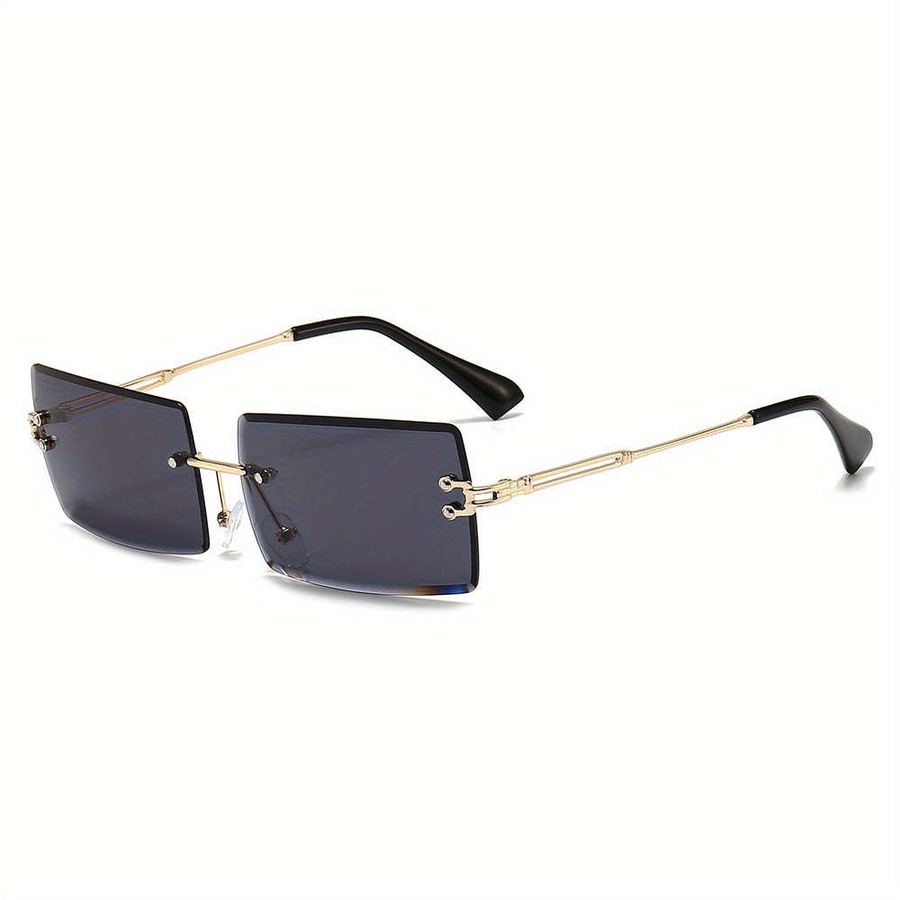 Frameless best sale mirror sunglasses