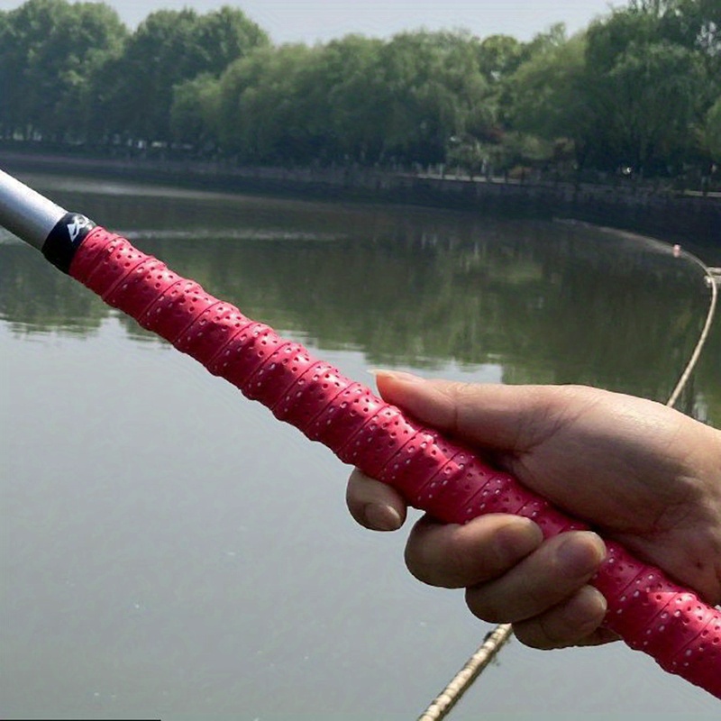 Fishing Pole Tie Wrapping Band, Anti Slip 2PCS Soft Flexible Neoprene  Elastic Carp Fishing Rod Belt Durable For Outdoor