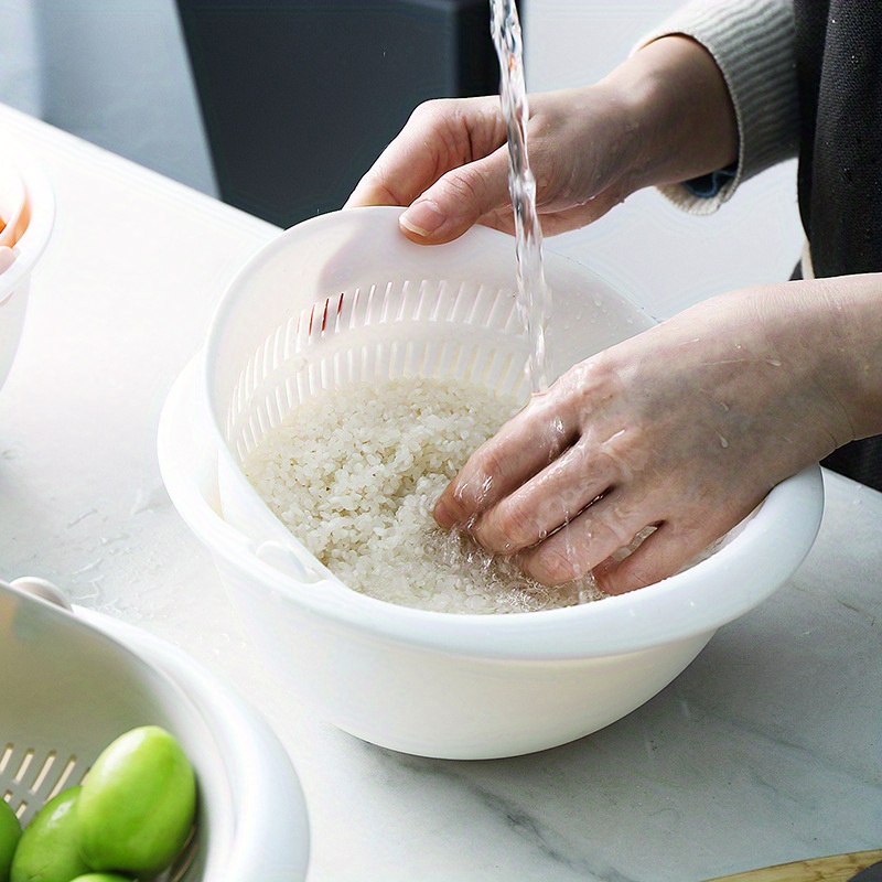Cuisine panier de vidange Bol de riz lavage Paniers Passoire