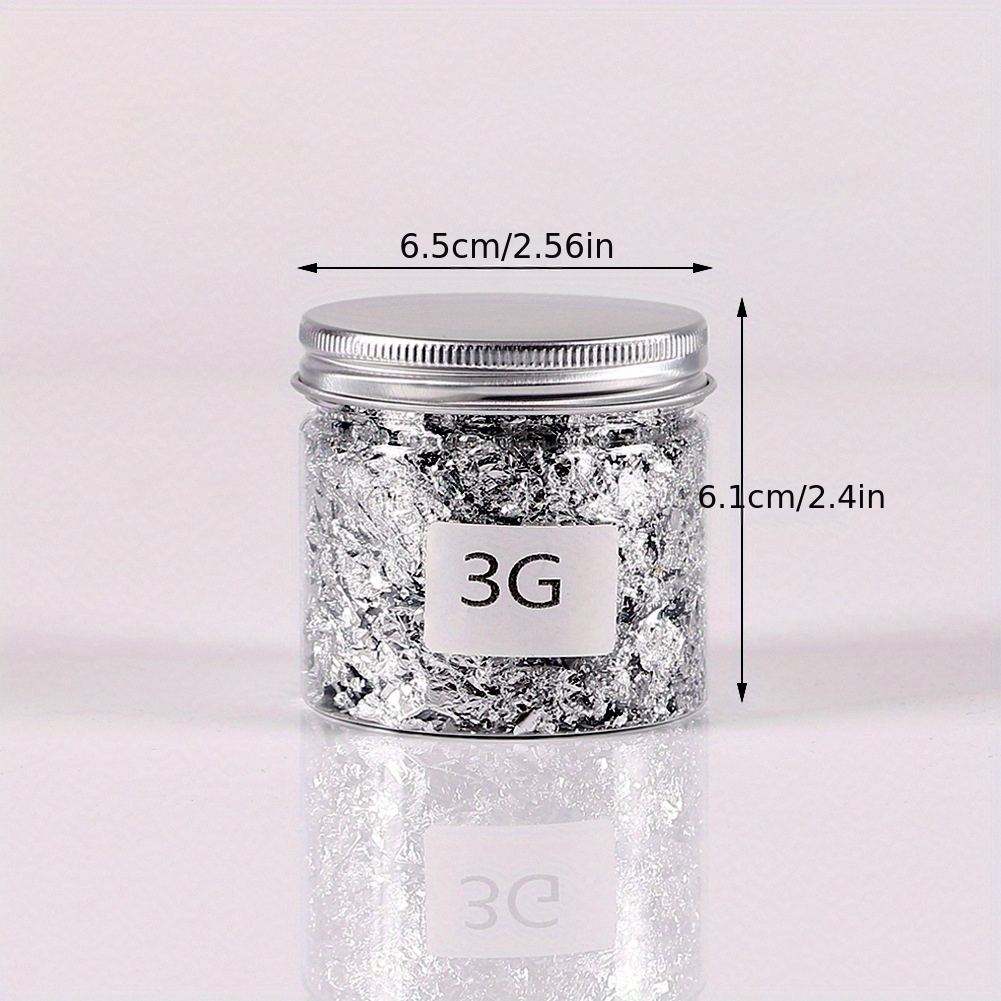 Golden Leaf Foil Flakes Sequins for DIY Resin Art