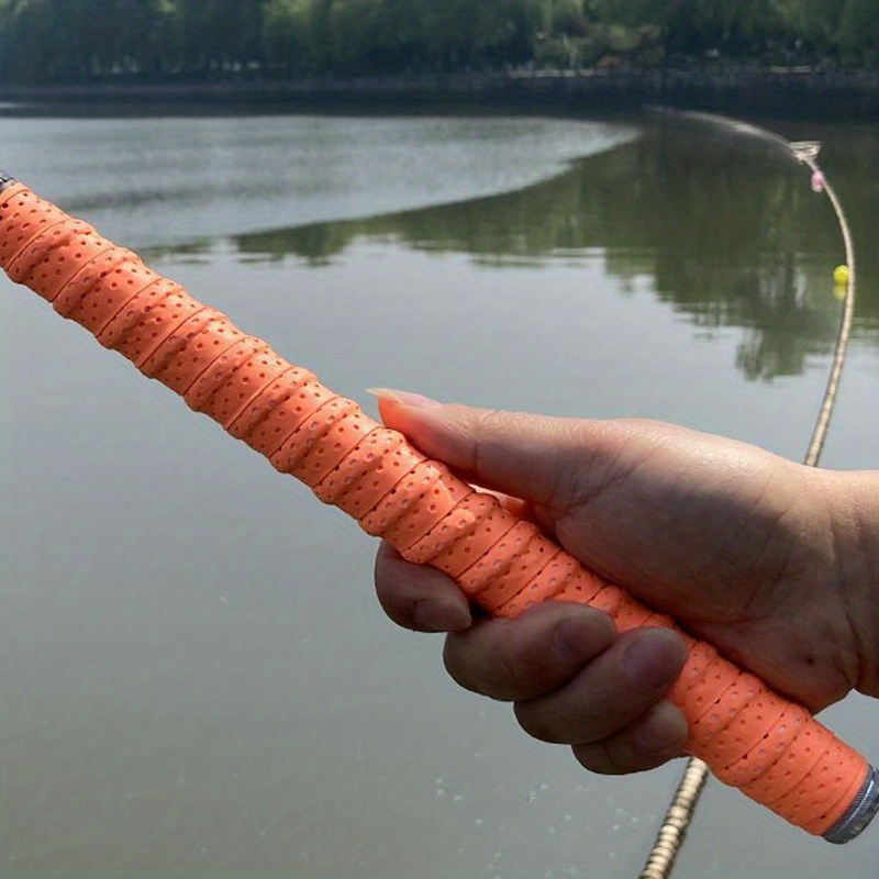 Silicone Handle Cover Fishing Rod Non slip Sweat Absorbing - Temu Malaysia