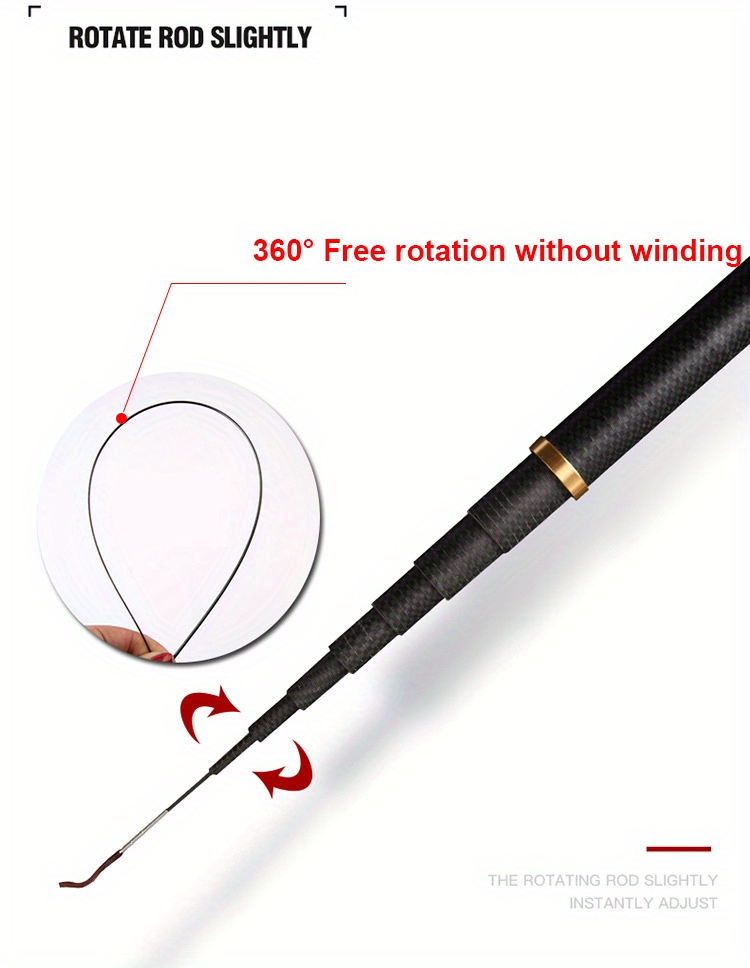 Super Light Telescopic Fishing Rod Reservoir Pond Fishing - Temu