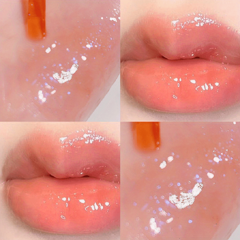 high gloss lipstick long lasting moisturizing nourishing lip gloss reduce lips lines plumping serum lip oil care details 5