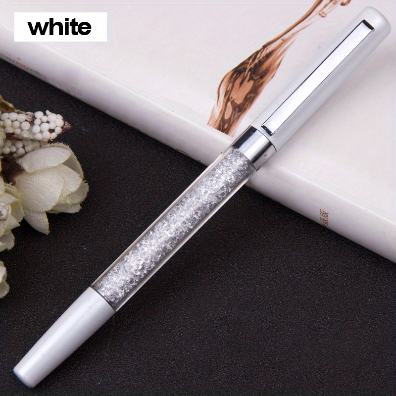 Silver Glitter Ballpoint Pen
