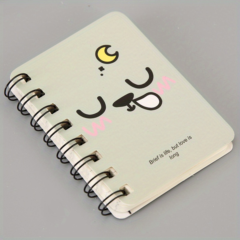  Cuaderno de diario kawaii, lindo cuaderno de bolsillo