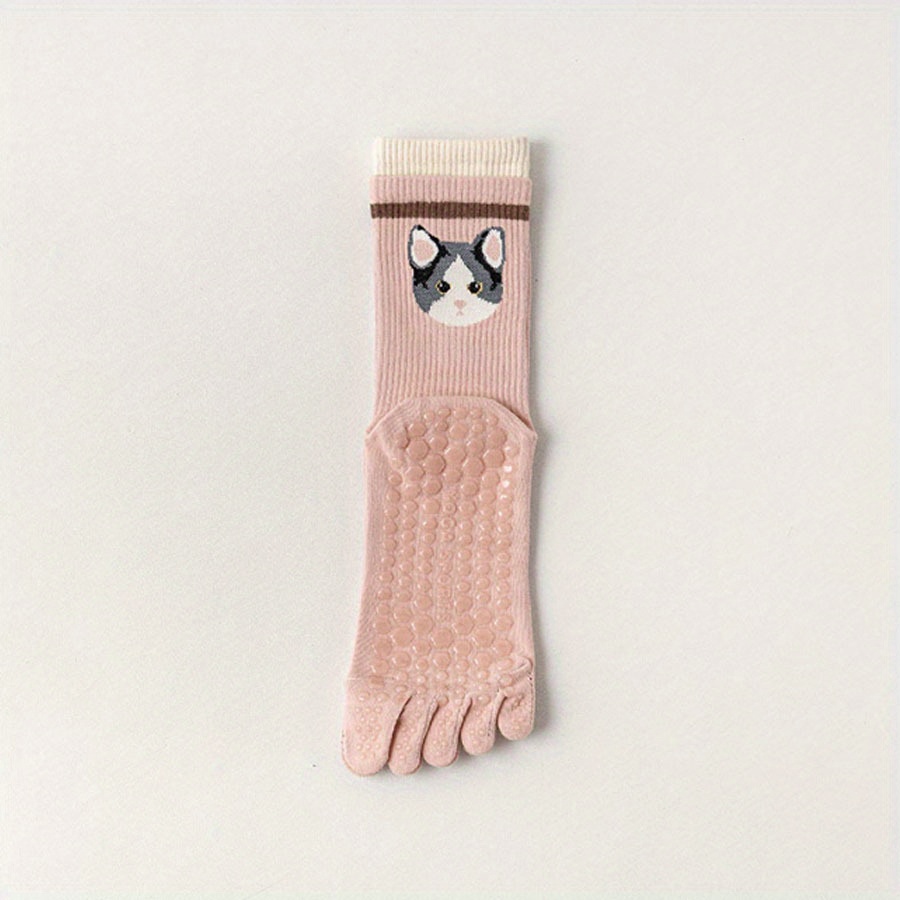 Non slip Yoga Socks Cute Animal Designs Perfect Pilates - Temu