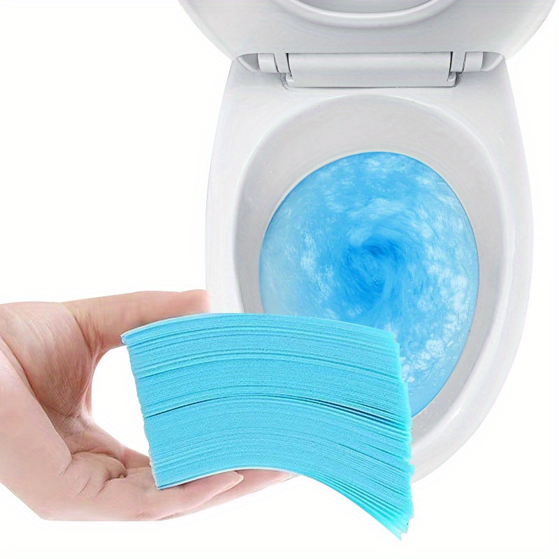 30/150 Piezas Hojas De Limpieza Para Inodoro Sin Olor Eliminan Eficazmente  Las Manchas En El Inodoro, Productos De Limpieza Para Un Baño Limpio Y  Fresco, Moda de Mujer