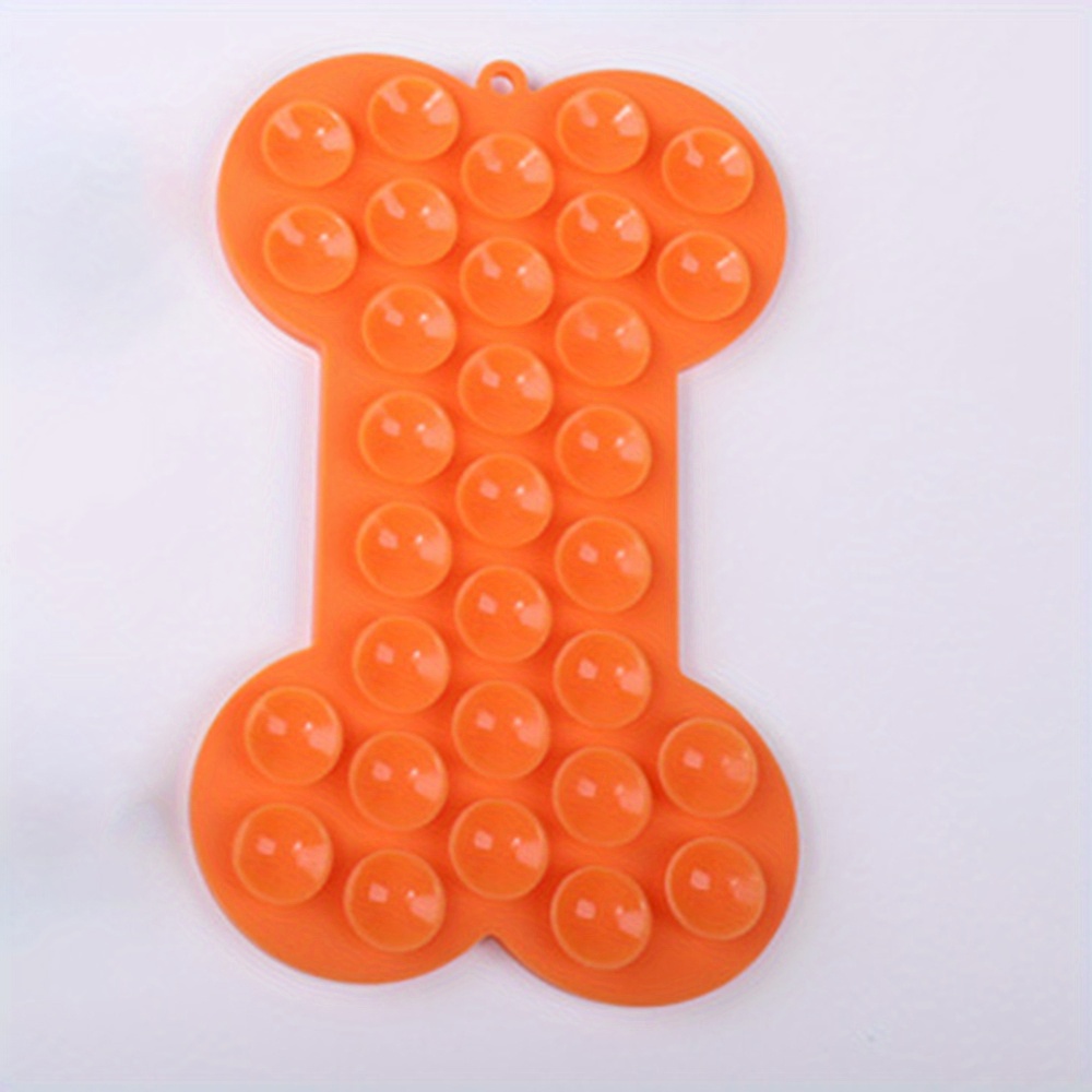 Silicone Pet Lick Mat Slow Feeder Pad For Dogs Promotes Temu