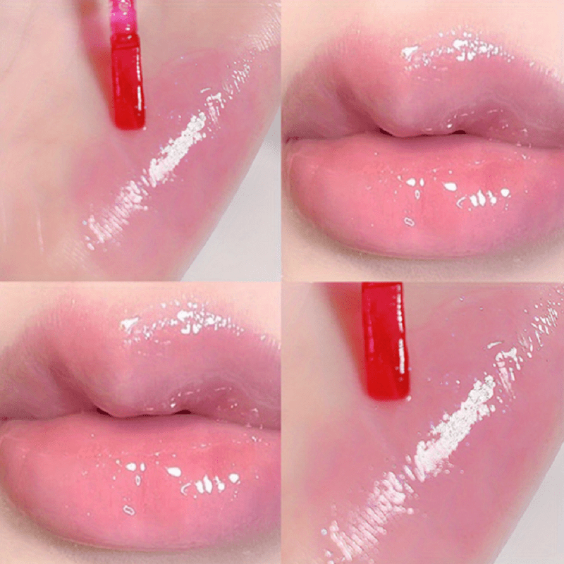 high gloss lipstick long lasting moisturizing nourishing lip gloss reduce lips lines plumping serum lip oil care details 4