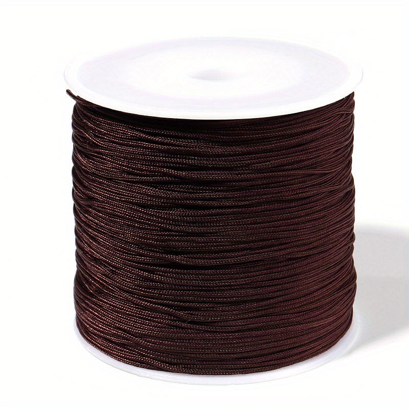 Chinese Knot Macrame Cord Nylon Cord Thread Bracelet Braided - Temu