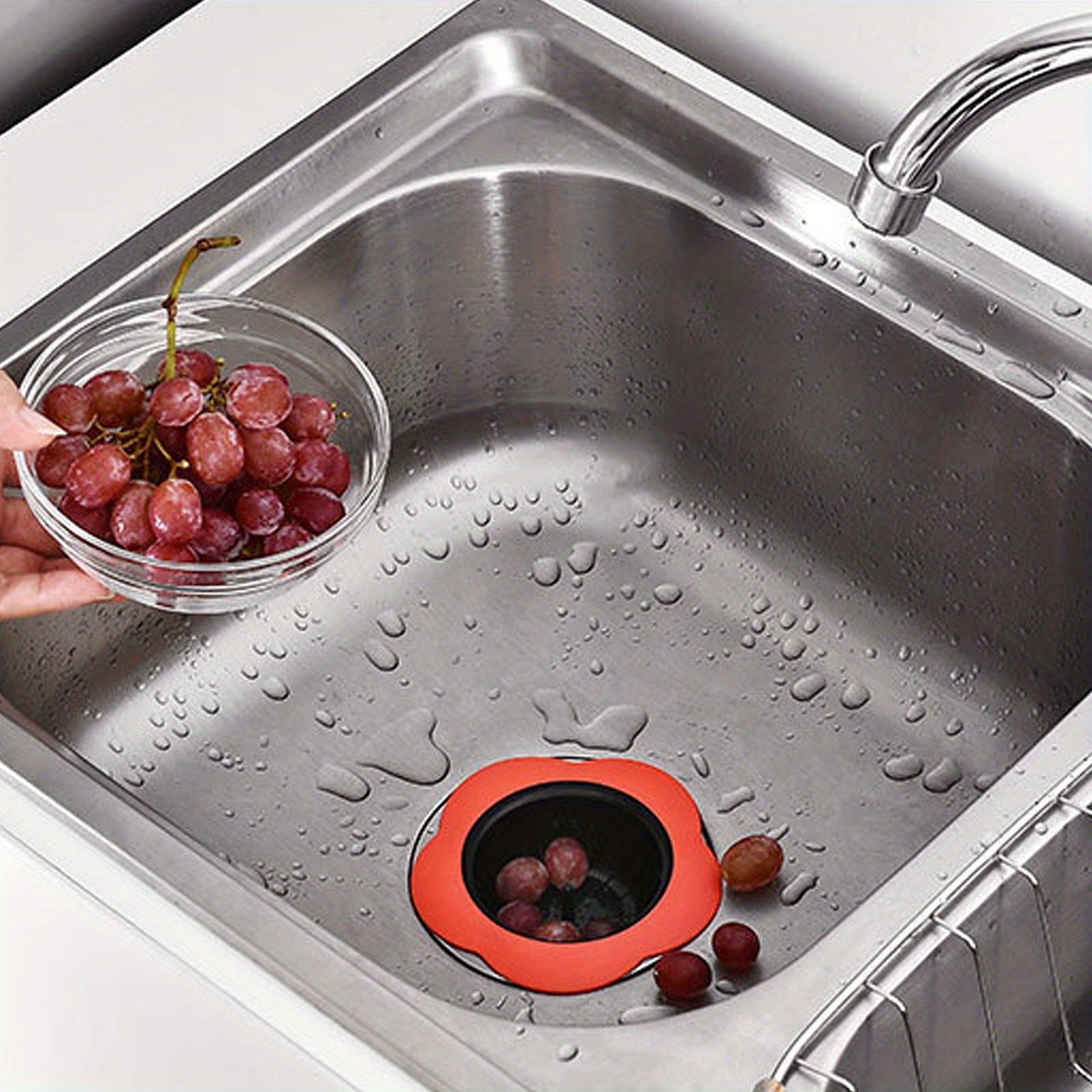 Flower Shaped Sink Filter Plastic Sink Strainer Kitchen - Temu Norway