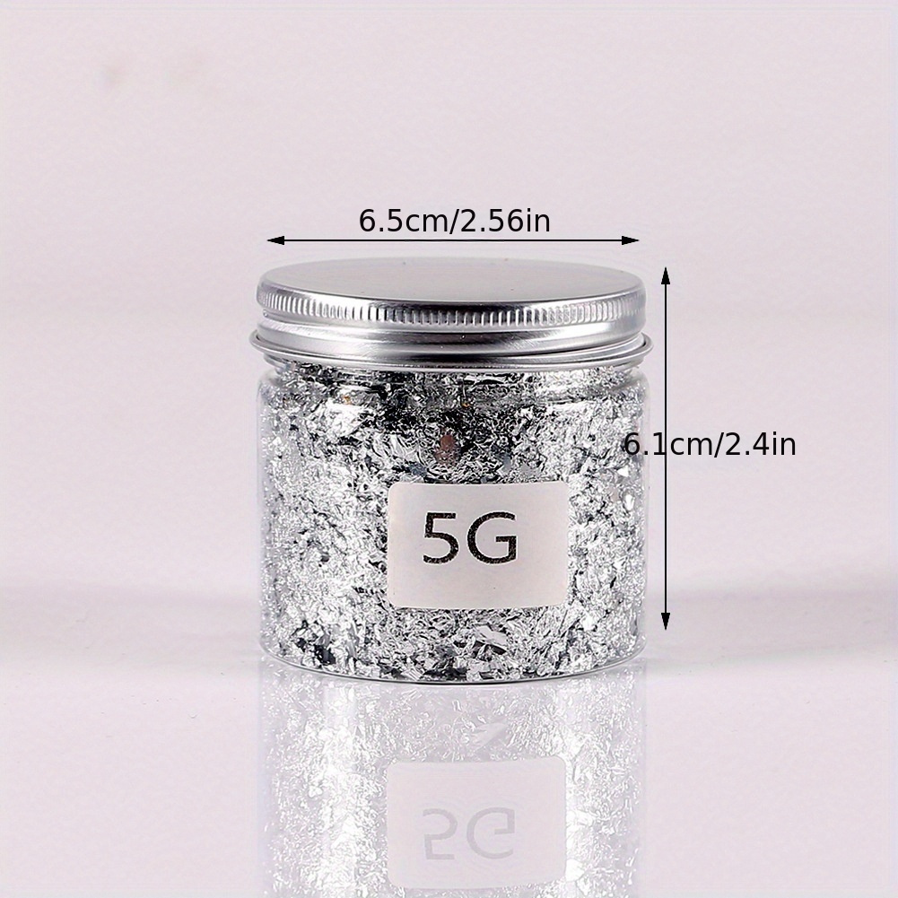 Golden Leaf Foil Flakes Sequins for DIY Resin Art