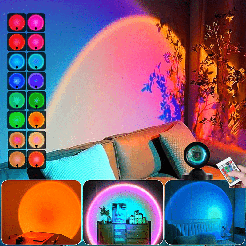 Sunset LED Projection Lamp Sunset Lamp Sunset Projector Lamp