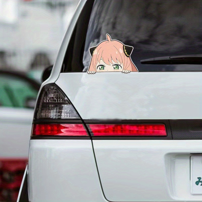 ᗩnya Førger  Spy×Family Car Sticker Personalized Window Decoration PVC Die  Cutting Anime Beautiful Girl Stickers Vinyl Decals - AliExpress