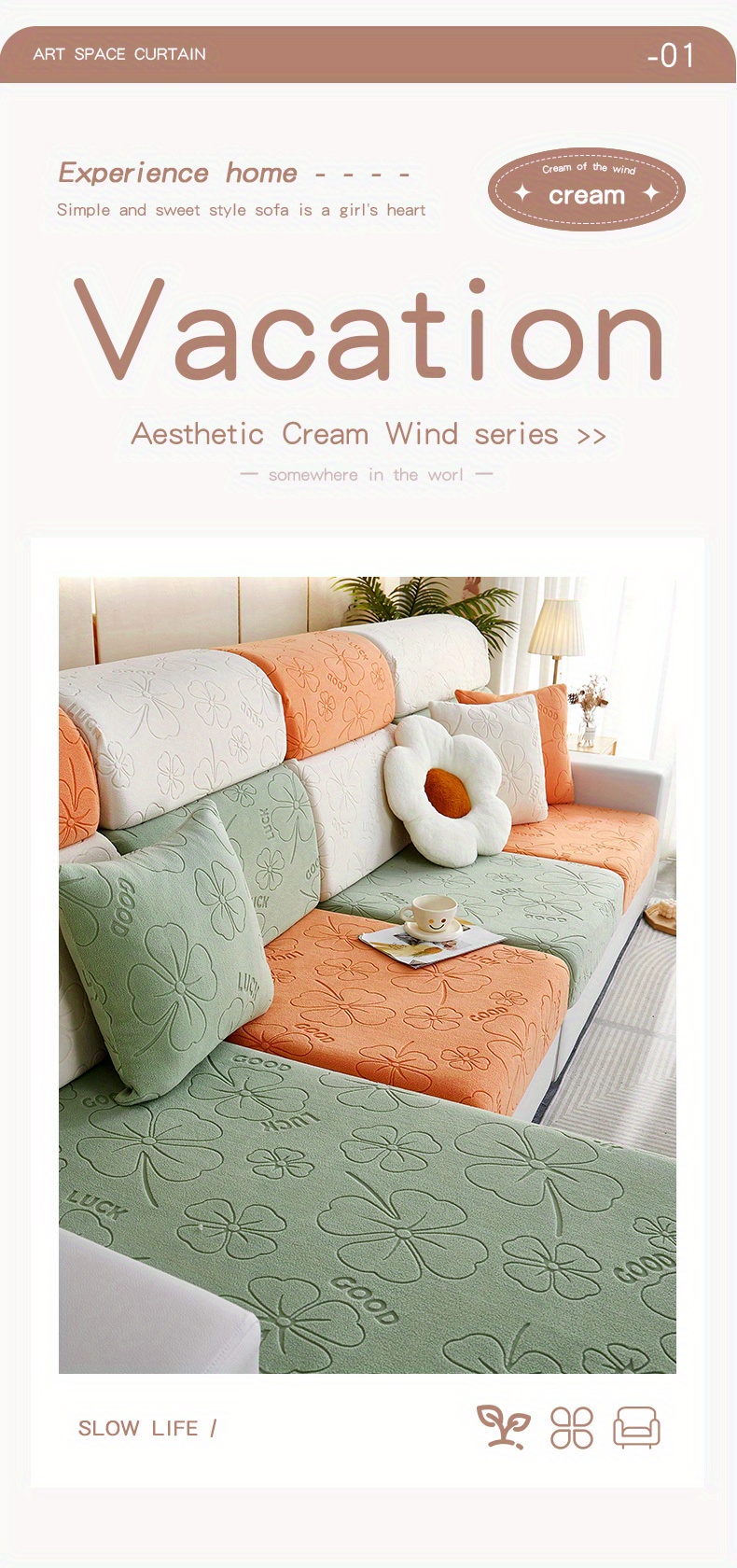 Stretch Couch Cushion Slipcovers Anti slip L Shape Sofa Temu