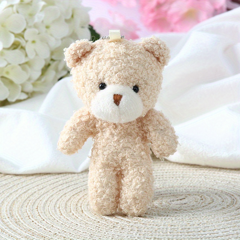 Bear Plush with Flower Cute Bear Stuffed Animal for Girlfriend