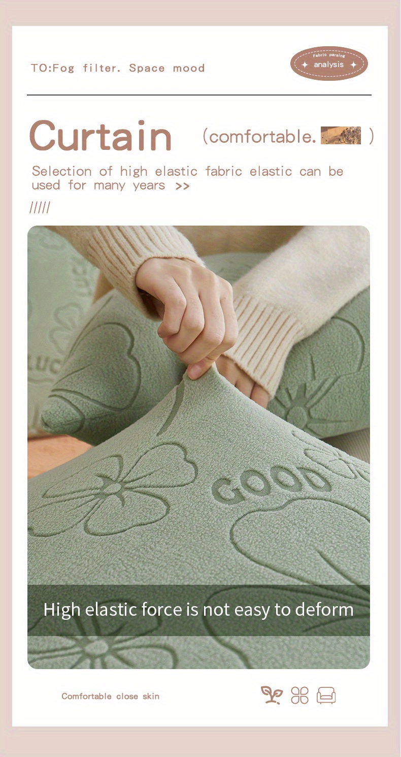 Stretch Couch Cushion Slipcovers Anti slip L Shape Sofa Temu