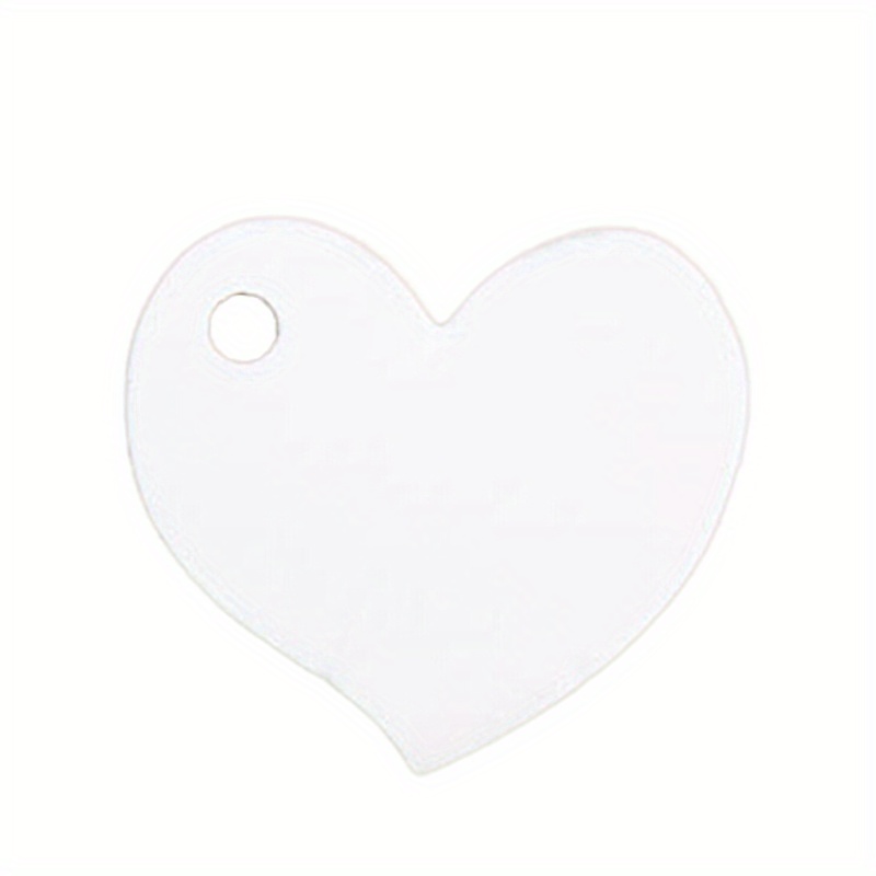 100pcs Heart Shaped Paper Tags Wedding Birthday Party Gift Tags