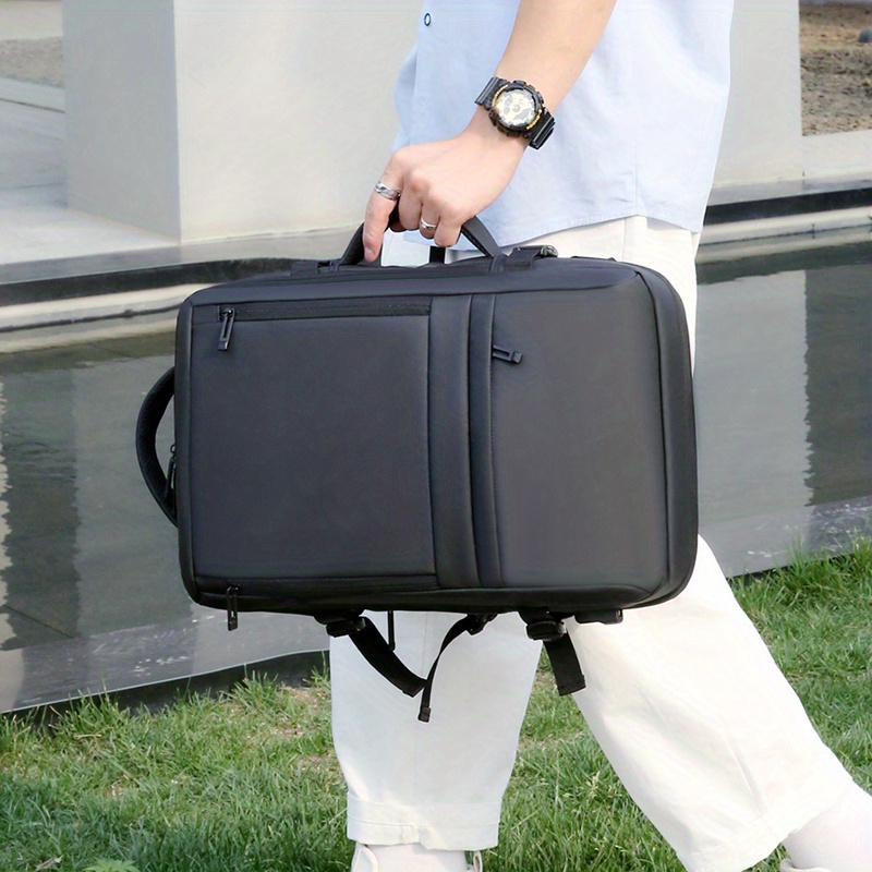 Computer Laptop Carry Bag Office Designer Waterproof Business Laptop  Briefcase Bag Backpacks For Men Women, Water Resistant College School  Airline Approved Work Bag With Usb Charging - Temu Japan
