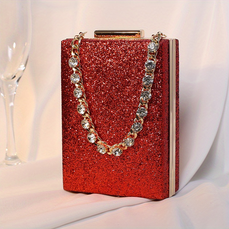 GLOD JORLEE Stylish Chain Satchel Handbags for Women - Luxury