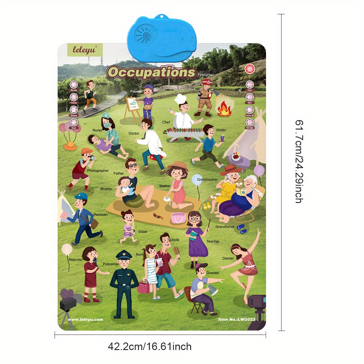 Best Educational Toys Electronic Interactive Occupations Theme Wall