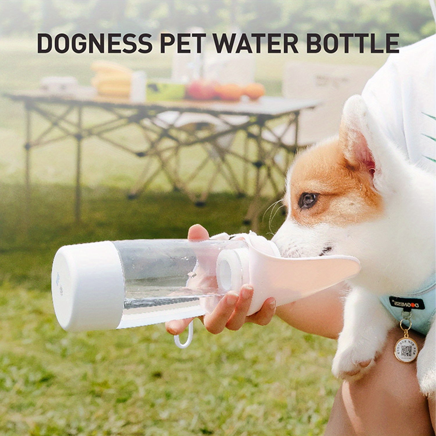 Dog Water Bottle Dispenser Pet Drinking Bottle 1 Drinking Temu