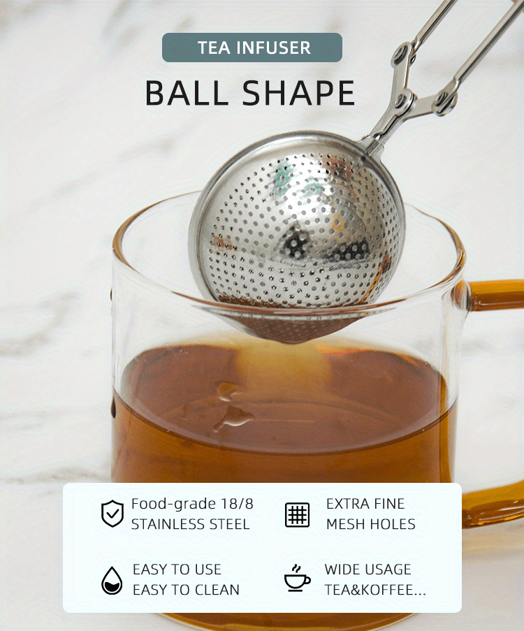 Infuseur passoire boule de thé avec filtre à maille extra fine