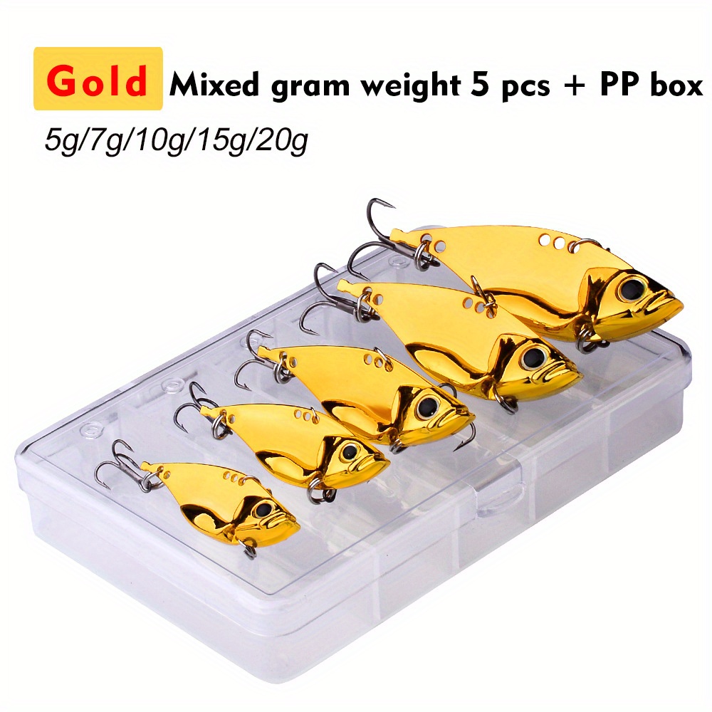 Big One 9-Piece Fishing Lure Kit - Crankbaits, Minnows, Poppers For Bass & Trout