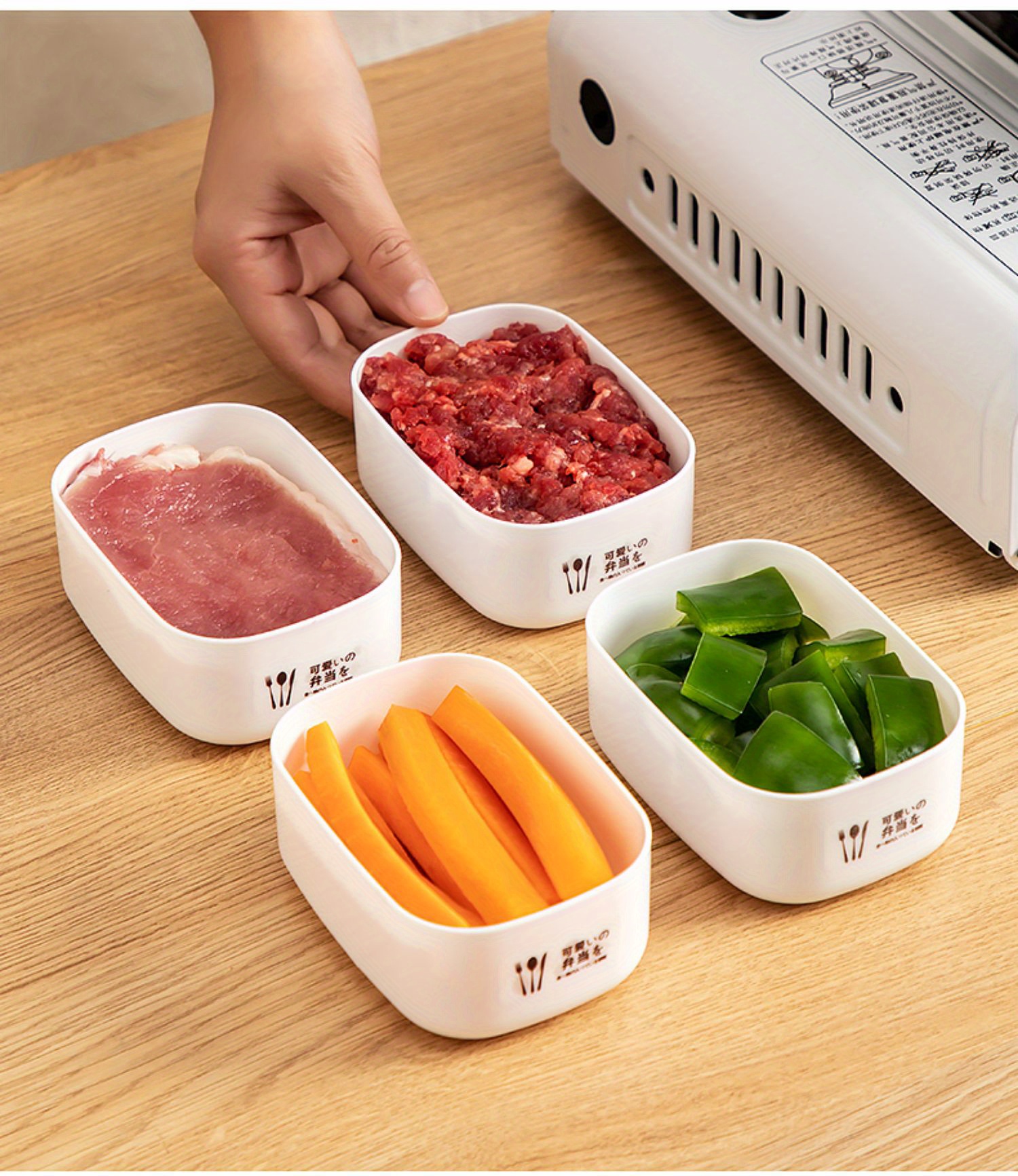 Food Storage Containers With Lids Airtight Individual Bpa - Temu