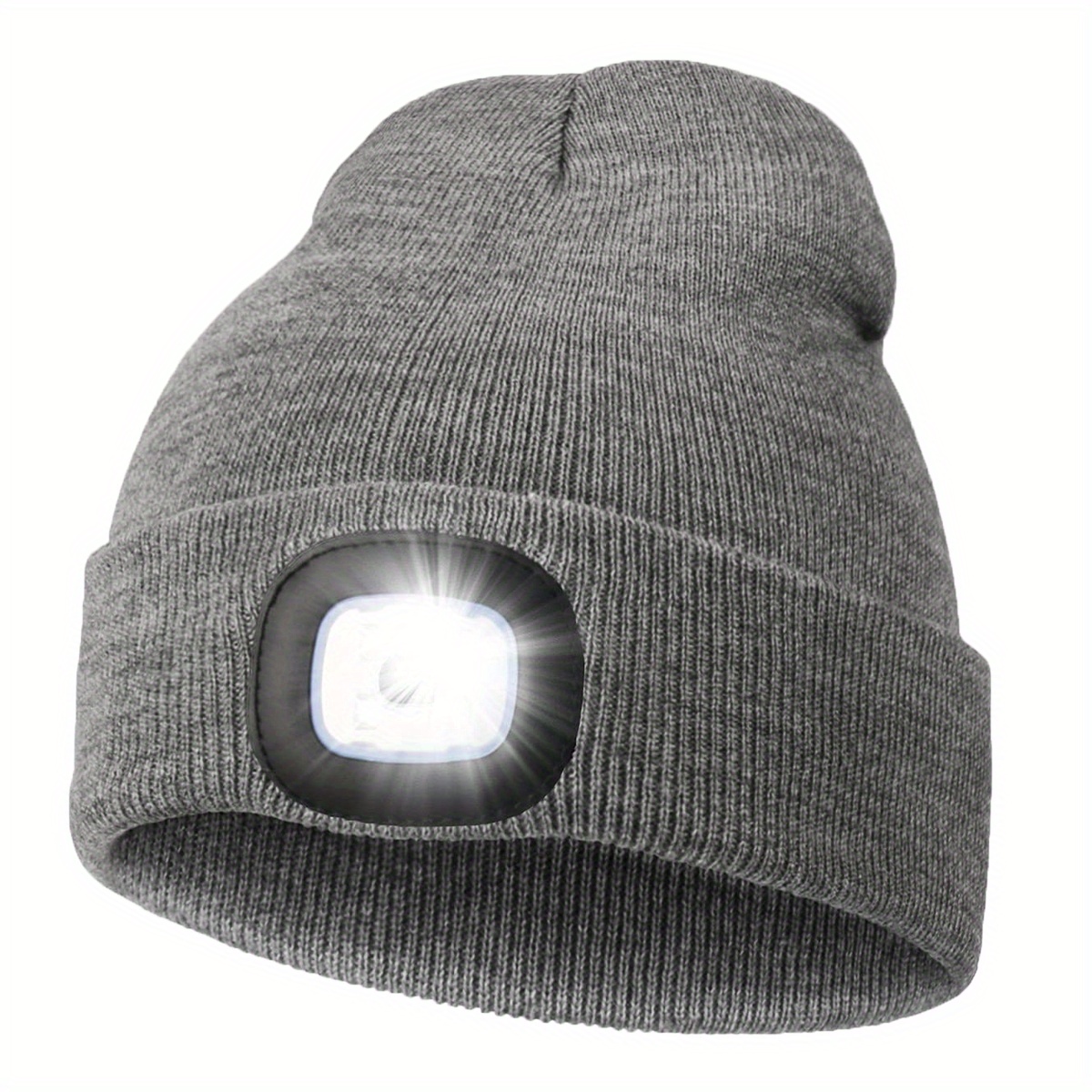 Bonnet LED Avec Lumière Unisexe USB Rechargeable Mains - Temu Belgium