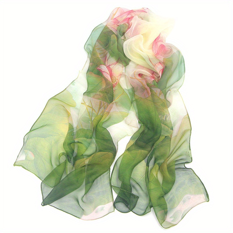 Escape To Comfort Embellished Scarf In Green • Impressions Online Boutique