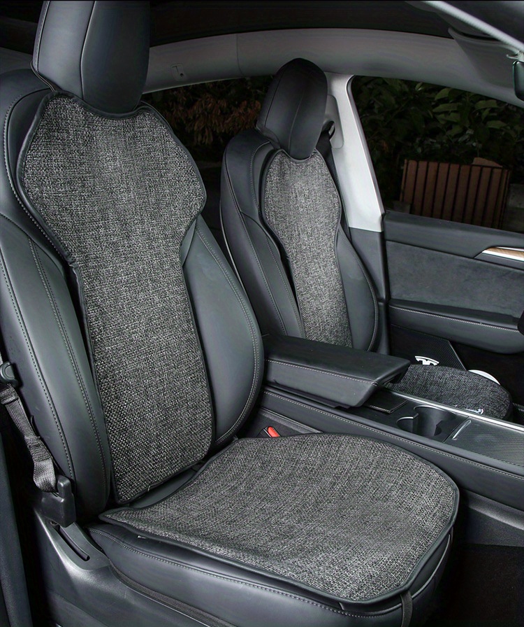 HEYCE Auto Personalizzati Protezioni Sedili Coprisedile per Tesla Model Y  Model 3 Coprisedile Seduta | Protezione Seduta Sedile 2 Anteriore e 1
