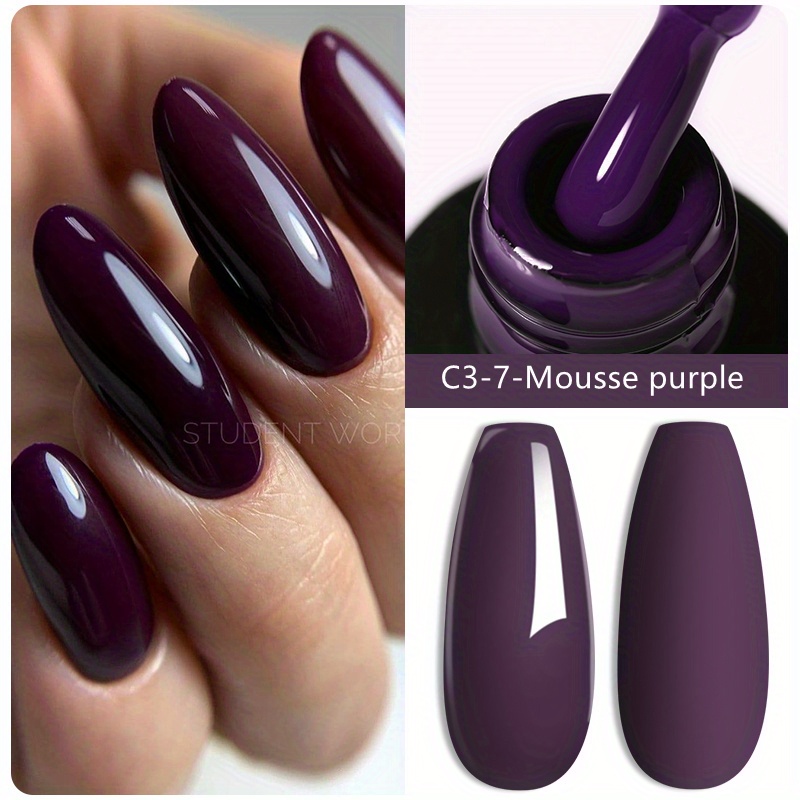 ILNP Annabelle - Striking Blackened Eggplant Purple Holographic Nail Polish