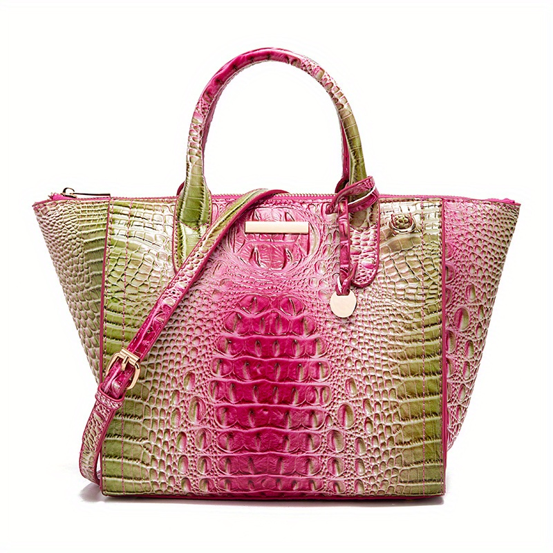 Pink and best sale green brahmin purse