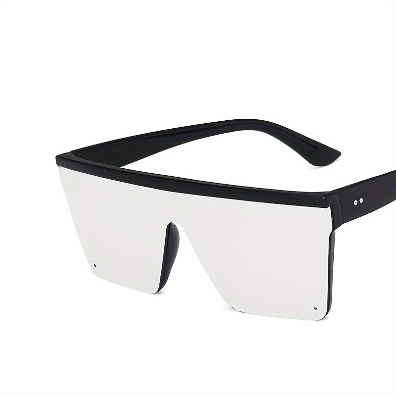 Large Square Metal Hinged Sunglasses