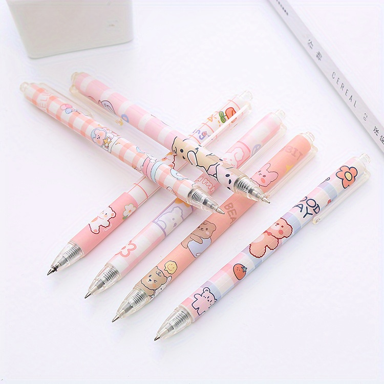 Kawaii Girl Charm Ink Pen, 0.5mm, Japanese Stationery, Kawaii