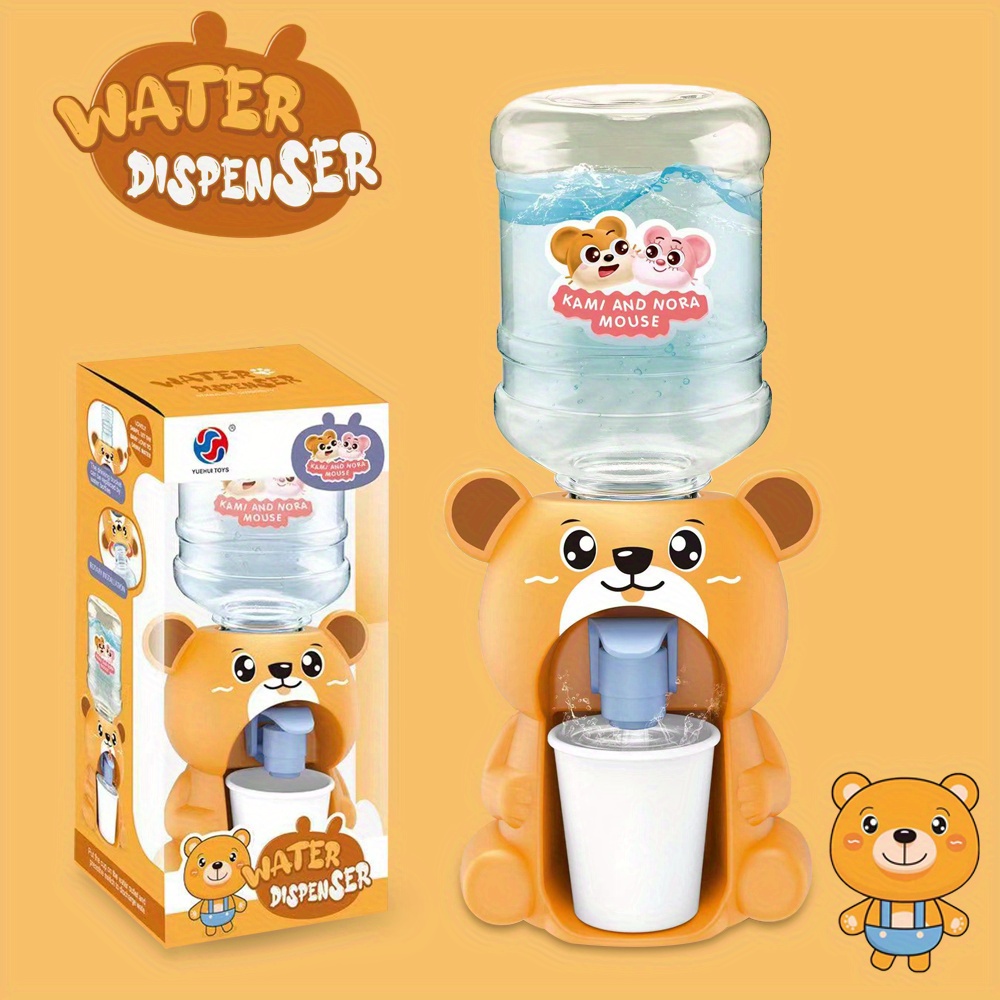 Cartoon Drink Water Dispenser Toy Cute Simulation Water Dispenser Kitchen  Toy