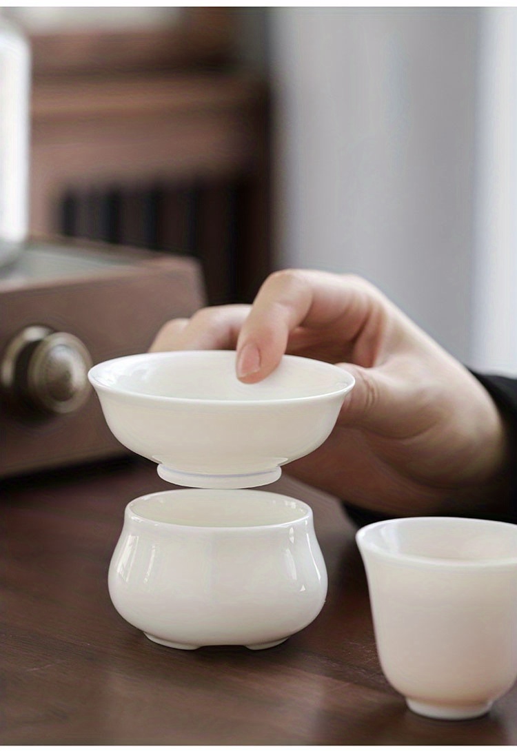 Mini Teapot, White Fuyu – Song Tea & Ceramics